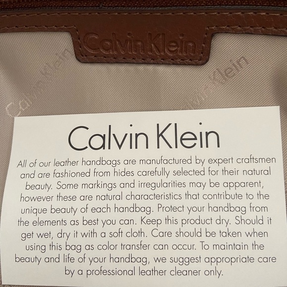 CALVIN KLEIN Shoulder Bag w/Dust Bag - Picture 7 of 10